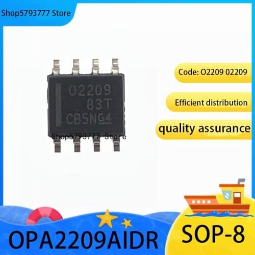 10PCS New original genuine OPA2209AIDR SOP-8 OPA2209 SOP8 operational amplifier chip