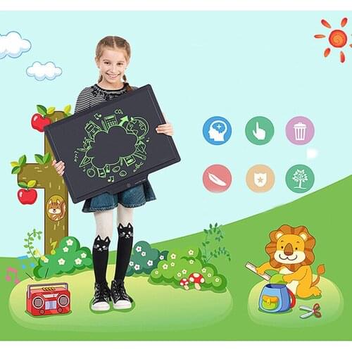 Painting Board 20 Inch LCD Writing Tablet-Electronic / Doodle/ Drawing Board LCD Writing/One-Button Clearing Locking 2021