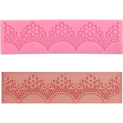 Fantang cake lace mold liquid silicone baking DIY tools chocolate drop decoration