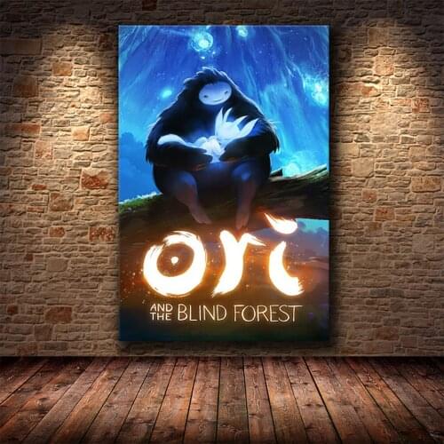 HighDefinition The Game Poster Decoration Painting Of Ori Blind Forest On Canvas Art And Prints