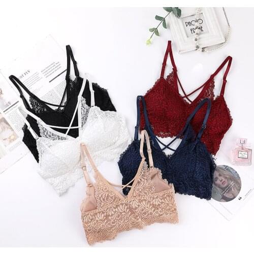 Sexy Women Underwear Sets High Quality Lingerie Embroidery Bra Set Lace Lenceria Push Up Langerie Transparent Bra and Panty Set