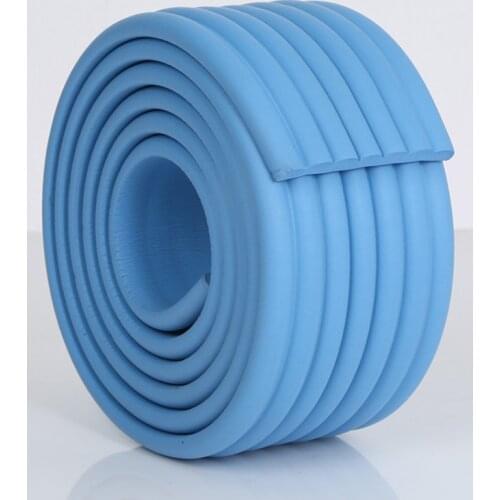 2M Baby Safety Foam Strip W Type Table Desk Edge Corner Protector Furniture Corners Angle Soft Protector Tape