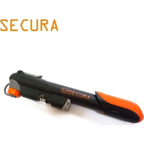 Taiwan Mini Bicycle Pump Schrader valve & Presta valve 100 PSI High Pressure Pump MTB Mountain Bike Portable Pump SECURA620 Giyo