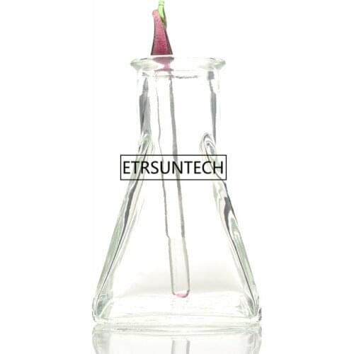 Refillable Clear Perfume Bottles Glass Empty Bottle Cosmetic Containers 8.1*5.2*5.2cm F1886