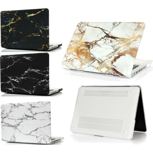 Marble Laptop Case for MacBook Air Pro Retina 11 12 13 15 Inch Touch Bar Shell Cover for Macbook New Air 13 A1932 A1990 A1989