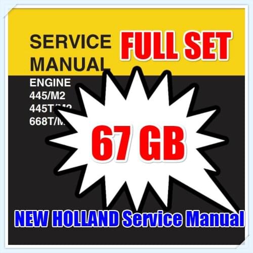 NEW HOLLAND Service Manual more than 67GB