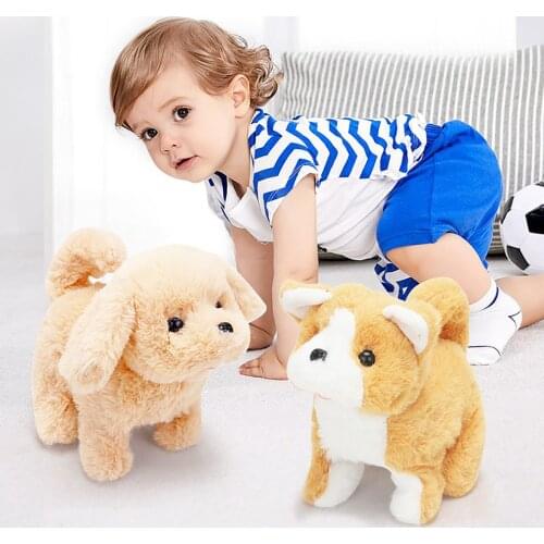 Childrens Smart Electric Toy Plush Can Call Walking Smart Machine Dog Kindergarten Toys Birthday Gift