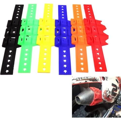 Universal Exhaust Muffler Silencer Protection Guard Protector for exhaust Husqvarna CRF YZF Dirt Bike Parts