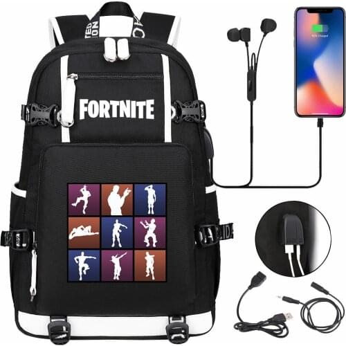 Fortnite Backpacks Large Capacity Men Women Backpack Oxford Laptop Backpack Waterproof School Bags