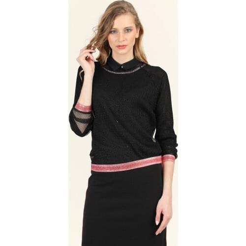 WATHKA Openwork Blouses