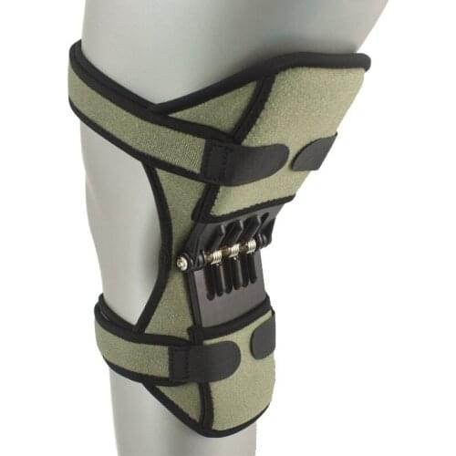 1Pcs Joint Support Knee Pads Breathable Non-slip Power Lift Support Kneecare Pads Rebound Spring Force Knee booster band