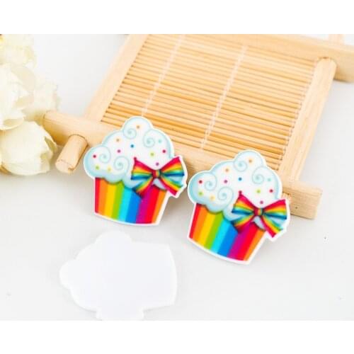 10pcs/lot DIY resin cabochons accessories flat back resin planar sweet