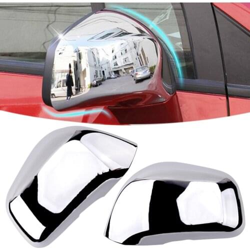 2pcs Chrome Side Mirror Cover Trim fit for Buick Encore Opel Vauxhall Mokka X Chevrolet Trax Tracker Holden Trax 2013-2018 2019