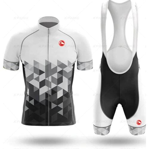 2020 Cycling Jersey Set Men Mtb Cycling Clothing Suits Quick Dry Bicycle Breathable Cycling Sportswear Short Sleeve Bike Uniform