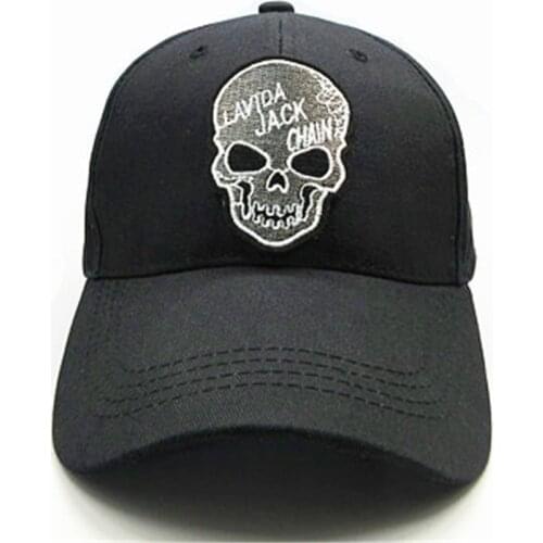 Personality skull embroidery cotton Casquette Baseball Cap hip-hop cap Adjustable Snapback Hats for kids men women 277