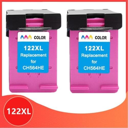 Color 122XL Replacement for hp cartridge 122 xl for Deskjet 1510 2050 1000 1050 1050A 2000 2050A 2540 3000 3050 3052A printer