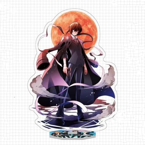 16cm Dazai Osamu Acrylic Figures Bungo Stray Dogs Anime Figure Stand Model Action Figure Decoration Cosplay DIY Collection Gifts