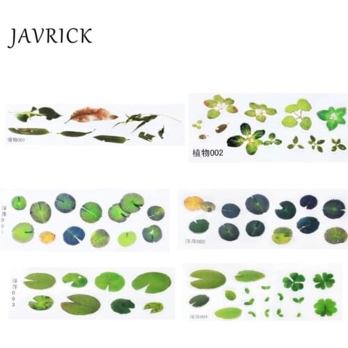 Simulation Fish Leaves Duckweed Stickers Resin Goldfish Painting DIY Crafts For handmade painting