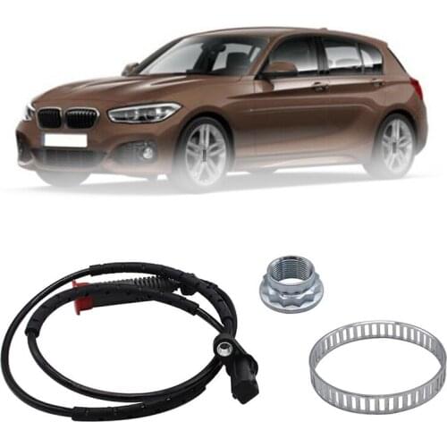 ABS Reluctor Ring & ABS Sensor Kit for BMW 1 Series (E81 E82 E87 E88) 2003-2014 Rear Car Accessories