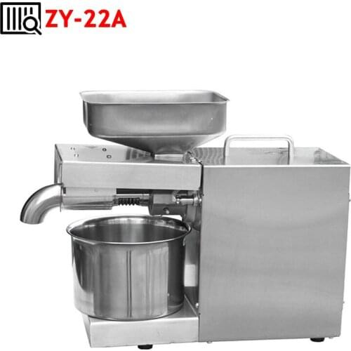 ZY-22A Oil Press Automatic Household Business Stainless Squeezing Machine Sesame Olive Almond Extraction Equipment For Business