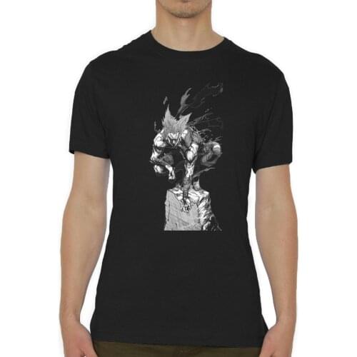 One Punch Man Strongest Monster Garou Printed MenS 2019 New Fashion Casual Men T Shirt Novelty O-Neck Tops Muscle Shirt