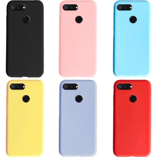 Soft Silicone Case For Xiaomi Mi 8 LITE 6.26 inch Matte TPU Case For Xiaomi Mi 8 lite Cover Phone Case For Xiaomi Mi 8lite Funda