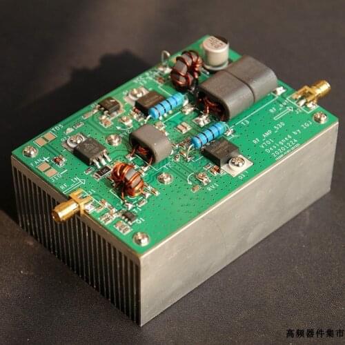 1pcs Assembled Item Board 45W SSB linear Power Amplifier with heatsink for transceiver Radio