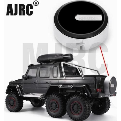 Suitable for 1/10 analog climbing car SCX10 AXIAL D90 90046 JEEP TRAXXAS TRX-4 G500 TRX6 G63 backup tire cover spare tire cover