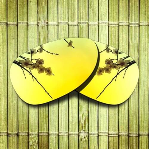 Polarized Replacement Lense For-Oakley Felon Sunglasses Frame True Color Mirrored Coating - Yellow Options