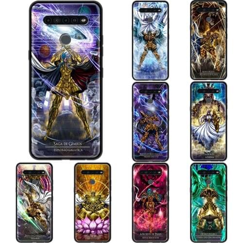 Silicone Phone Case For LG K41S K61 K50 K50S G6 K40S K40 K71 G7 G8 K52 K51 Shockproof Soft Cover Funda Saint Seiya Anime Shell