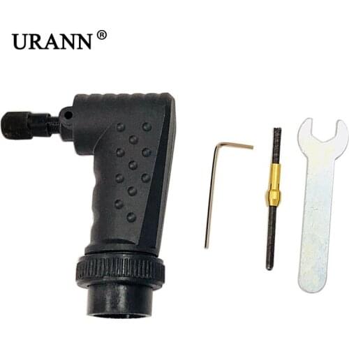 URANN Right Angle Converter Attachment For Dremel Power Tool Accessories Rotary Tools Electric Grinder Kit Hand Tools