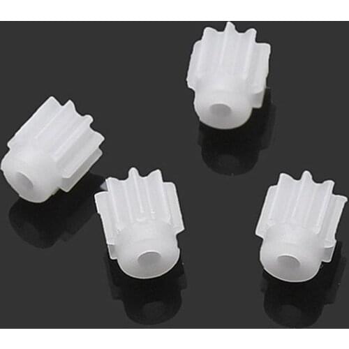 New Motor Gears 4Pcs Syma Motor Engine Cogwheel Gear For X5HW X5SW X5C X5SC RC Quadcopter Helicopter Drone Parts 1