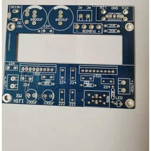 Fannyda TDA1521 BTL 30w+30w single power PCB power amplifier empty board