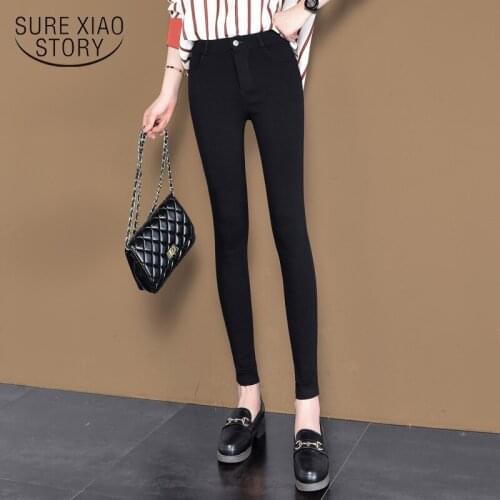 Plus size womens leggings small black slim pants womens 2019 new magic pants black leggings womens plus size fashions 2749 50