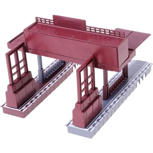 1:87 Train Scenery Structure Station Platform Model HO Scale Railroad Layout