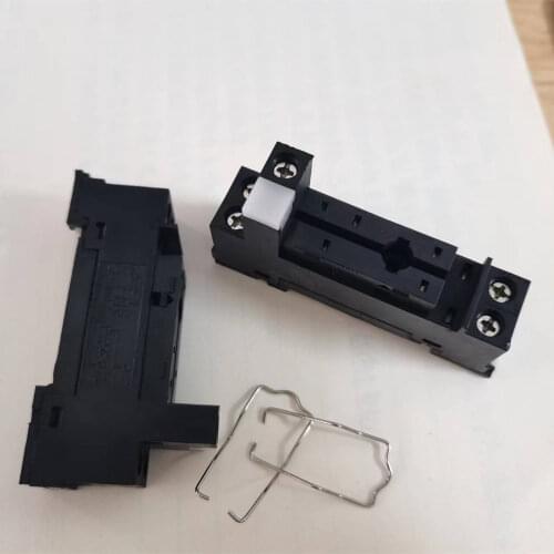 1PCS/lot Relay base JQX-14FC-1Z G2R-1 5PIN JQX-14FC-2Z G2R-2 8PIN Rail mounted socket Just the base