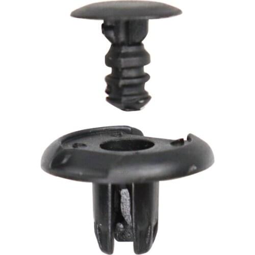 10/20/50pcs Auto Bumper Fastener 8mm Hole Rivet Retainer Push Engine Cover Car Door Trim Panel Clip Fasteners for Toyota for BMW