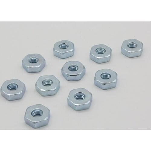 10Pcs/lot M8 Heaxgon Bar Nuts For STIHL Chainsaw 009 010 011 012 017 018 019 020 021 023 024 025 026 028 029 031 032 036 038 044