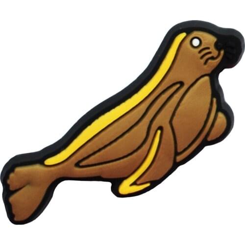 10 pcs Sea Animals Sandals Decorations Buttons Crab Octopus Seal Whale Fish Turtle Shoes Accessories For Kids Bracelets