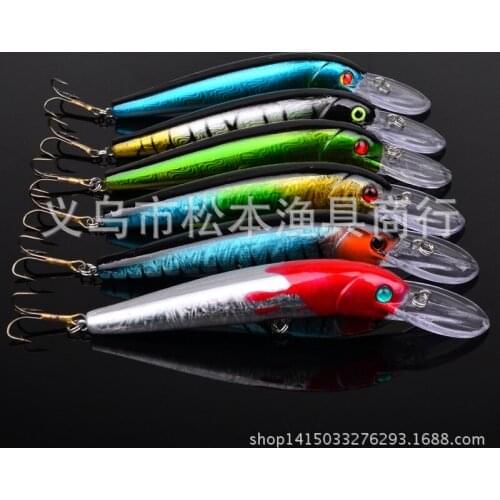 120pcs/lot dw-1305 classic bait lures bait Tackle Swimbait 5.7" 14.5cm / 0.61OZ 17.2g Lure Minnow bionic bait