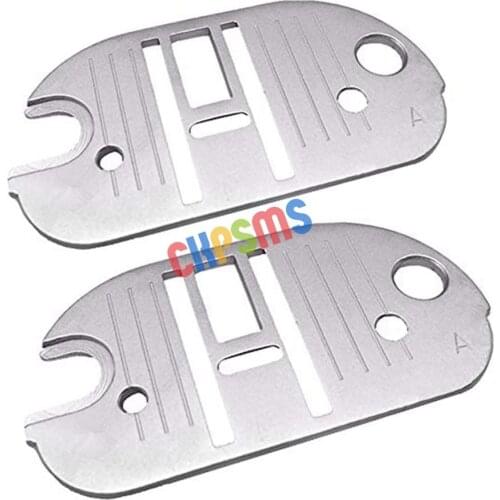 2PCS #312777 Needle Plate Singer zig zag 2315, 2330, 2430, 2502, 4522,4525,4526