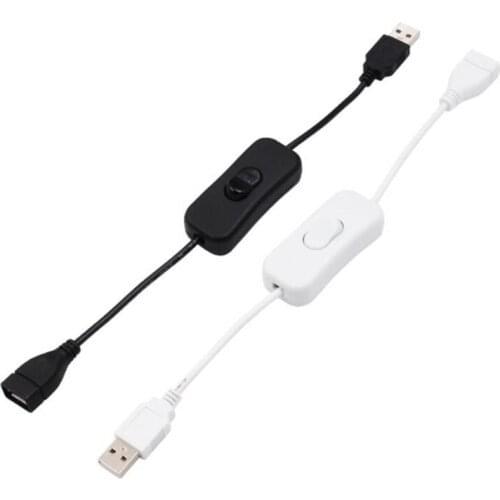28cm USB Cable with Switch ON/OFF Cable Extension Toggle for USB Lamp USB Fan Power Supply Line Durable HOT SALE Adapter