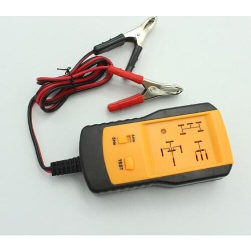 G5AD Automotive 12V Electronic Power Rapid Diagnostic Battery Checker Tool Auto Relay Tester Battery and Alternator Checker
