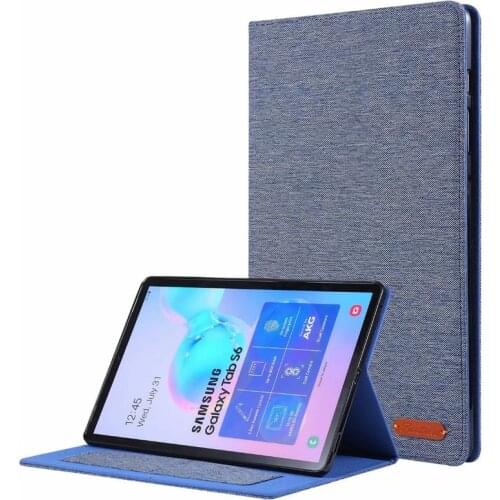 Flip Premium Smart PU Leather TPU Cover for Samsung Galaxy Tab S6 10.5 SM-T860 SM-T865 T865 10.5" Tablet Stand Funda Case