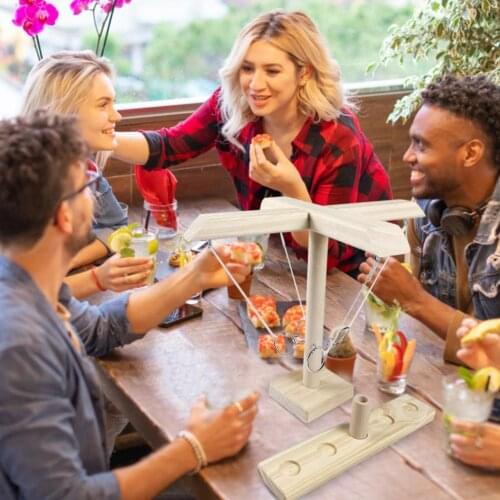 Ring Toss Game Throwing Hook And Loop 4 People Interactive Play Drinking Game Children Adult Party Home Board Game Classic Toys