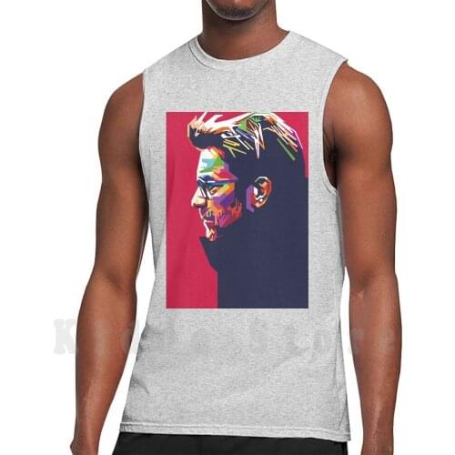 Jurgen Klopp In Red Wpap Popart Tank Tops Vest Sleeveless Jurgen Kloop Football Club Football Germany Wpap Popart