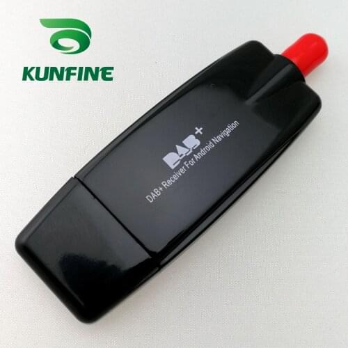 KUNFINE Universal Car styling 12V-24V Car DAB+ Tuner Car Radio Plug and Play Compatible With Android Car DVD GPS Player