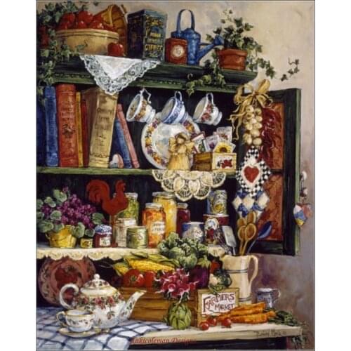 Embroidery Counted Cross Stitch Kits Needlework - Crafts 14 ct DMC DIY Arts Handmade Decor - Room Decoration