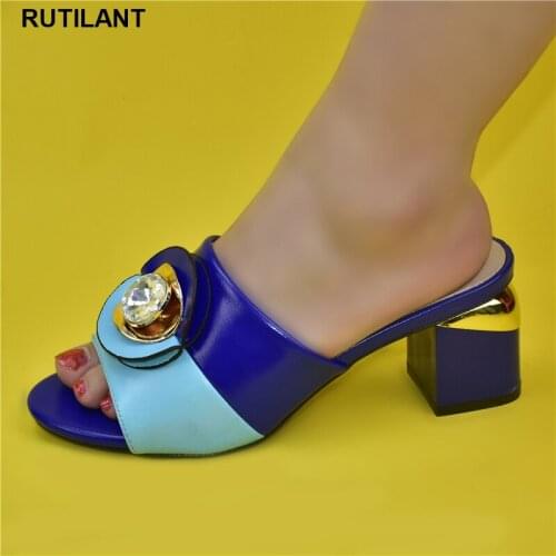 Latest African Style Shoes for Women Mama Slippers Luxery Shoes Women Ladies Shoes and Sandals Wedding Shoes for Women Bride