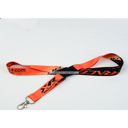 Wholesale custom breakaway buckle lanyards sublimation polyester logo printing Lanyard for Keys ID Holders Mobile Phone